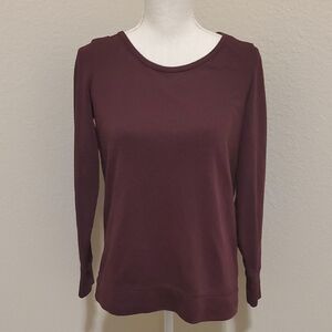 Old Navy Women's Long Sleeve Purple Top